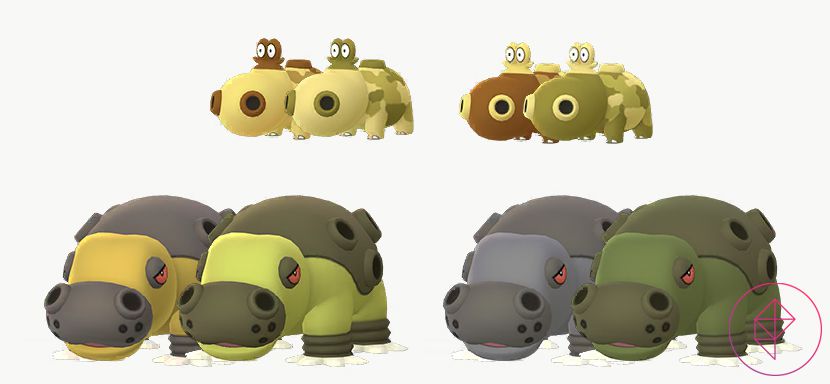 Can Hippopotas be shiny in Pokémon Go?