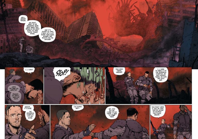 Dawnrunner is a mecha-kaiju comic about the ‘Bandai-ification’ of the military-industrial complex