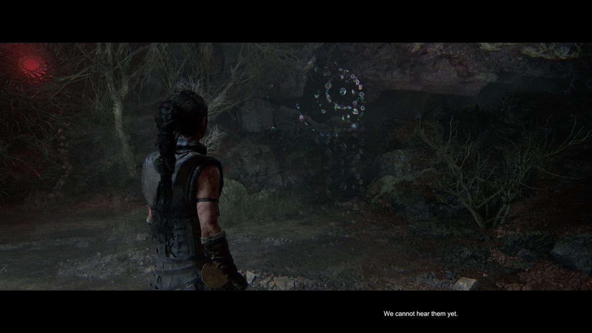 Hellblade 2 rings of water droplets in the first hiddenfolk puzzle