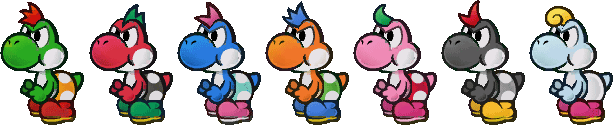 How to pick the Yoshi color in Paper Mario: The Thousand-Year Door