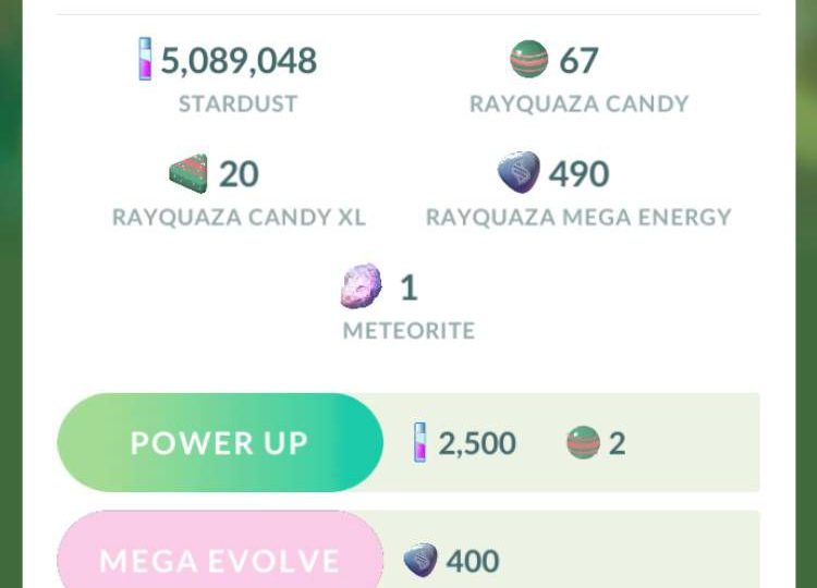 How to get a Meteorite for Mega Rayquaza in Pokémon Go