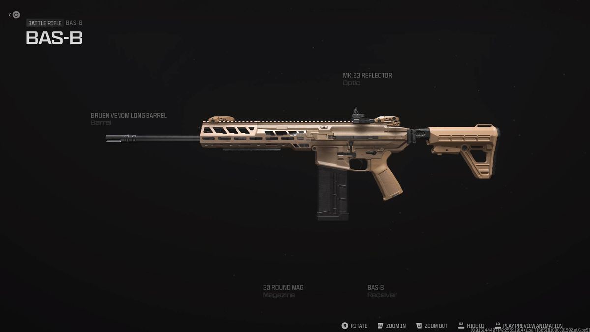 The BAS-B in Modern Warfare 3