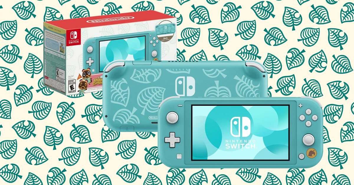 Walmart has discounted the Animal Crossing Switch Lite to its lowest price yet