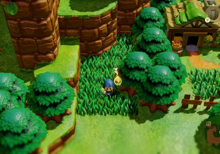 Echoes of Wisdom has somehow perfected the Zelda art of grass-cutting