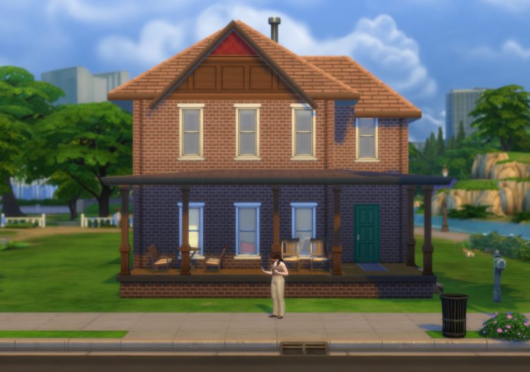 I started building my neighborhood in The Sims and now I feel like a creep 