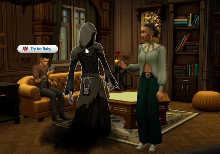 You can bone the Grim Reaper in The Sims 4 now