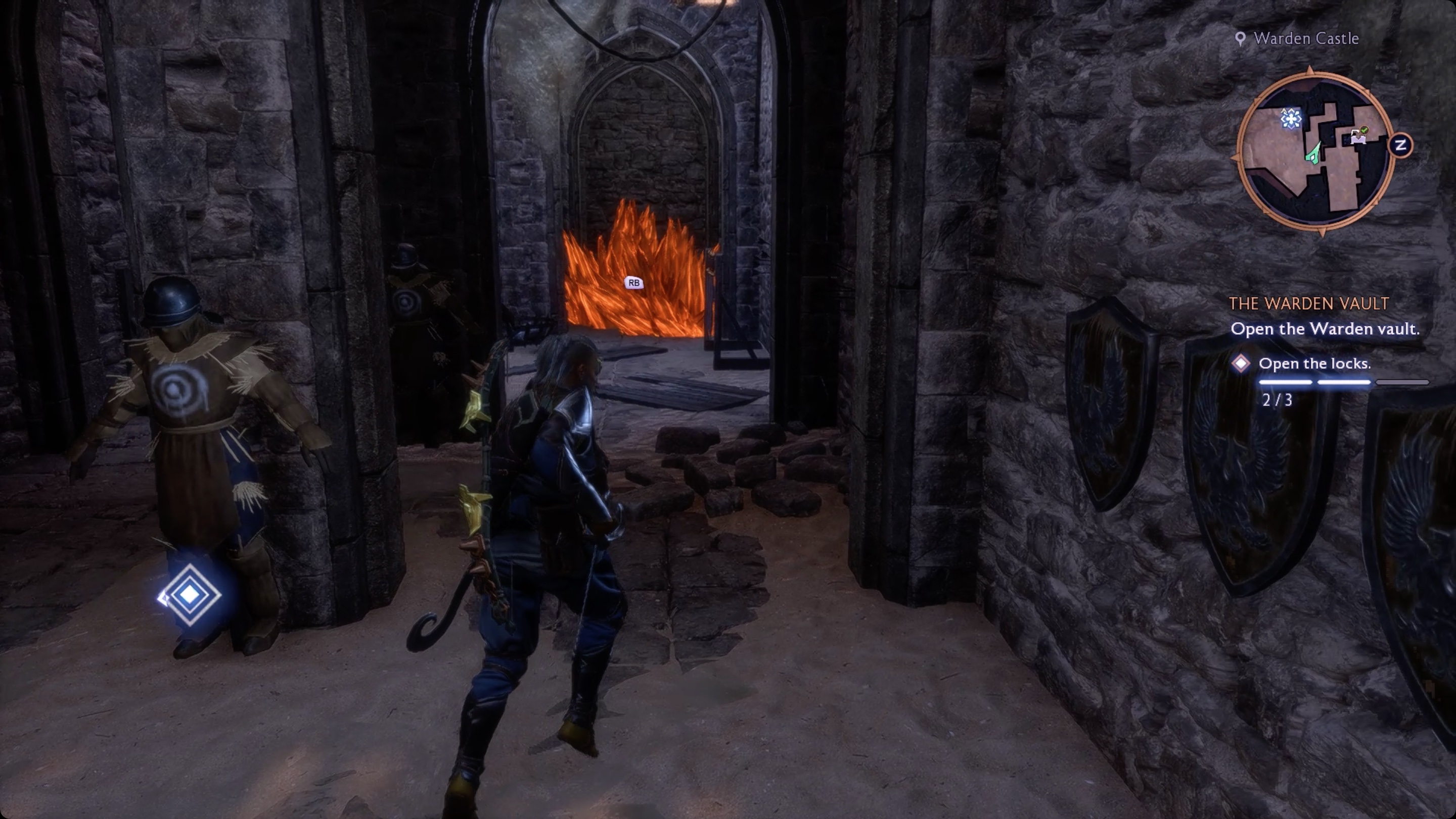 Dragon Age: The Veilguard The Warden Vault blistering drakestone