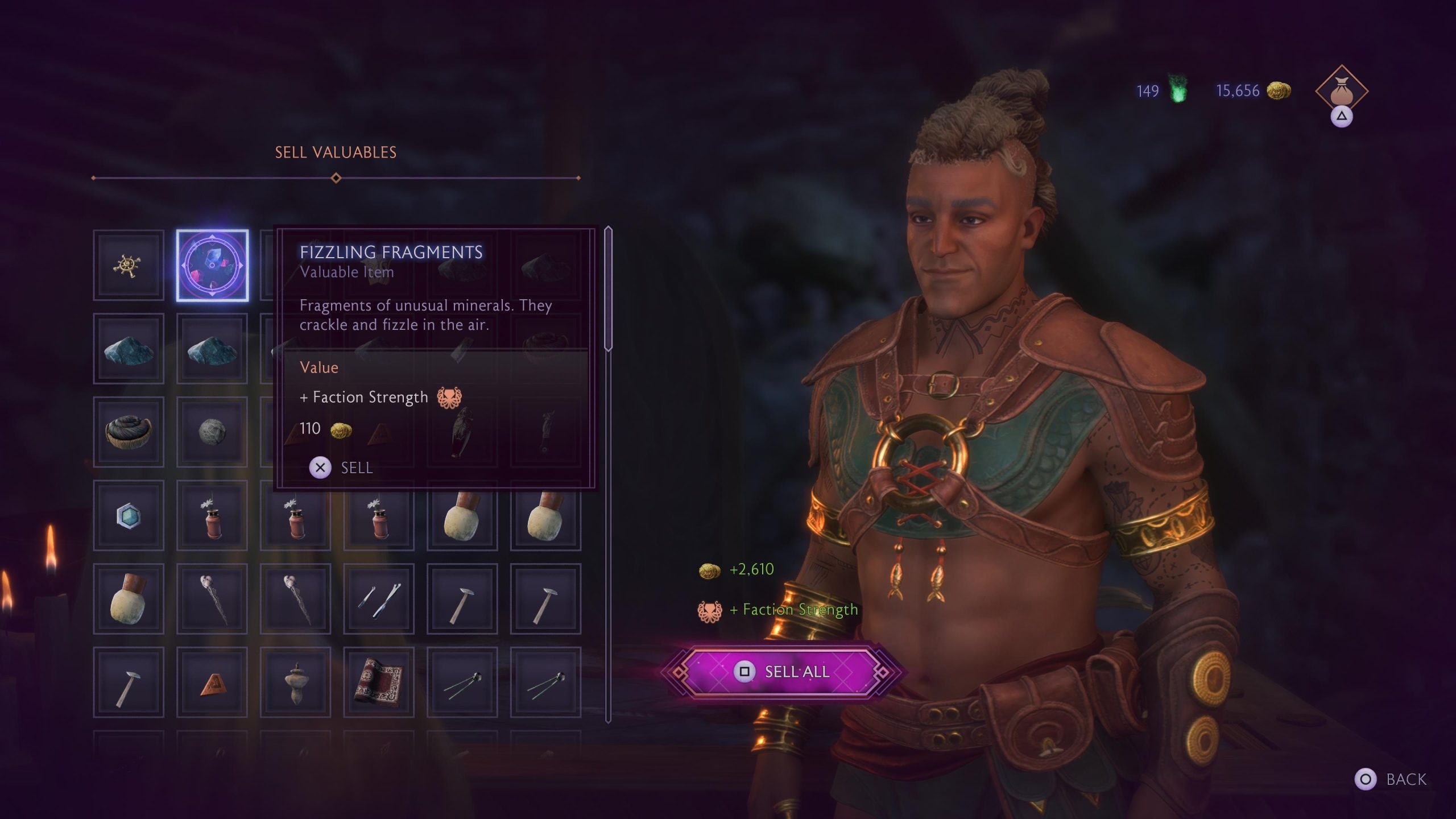 Should you sell your valuables in Dragon Age: The Veilguard?