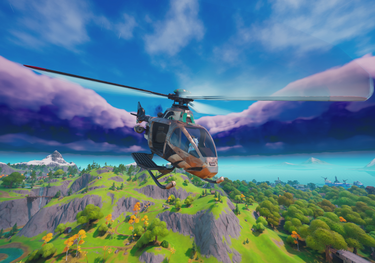 Where to find helicopters in Fortnite Remix’s Week 2 update