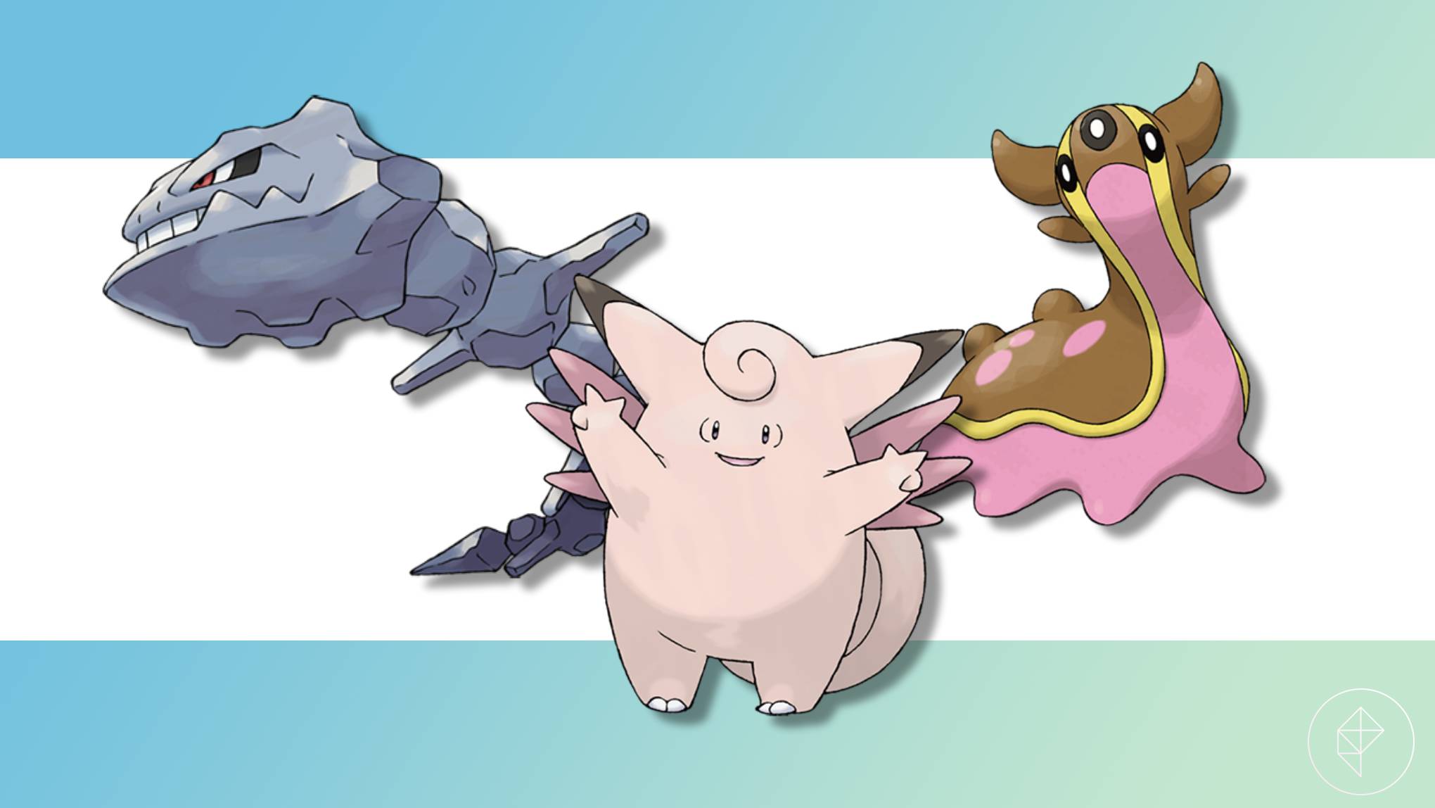 Steelix, Clefable, and Gastrodon.