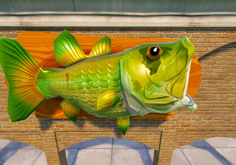 Fish trophy locations in Fortnite OG