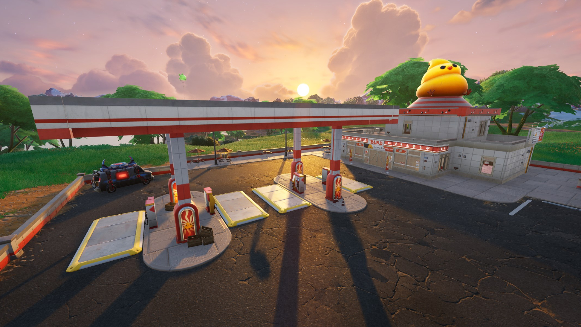 All Gas Station locations in Fortnite