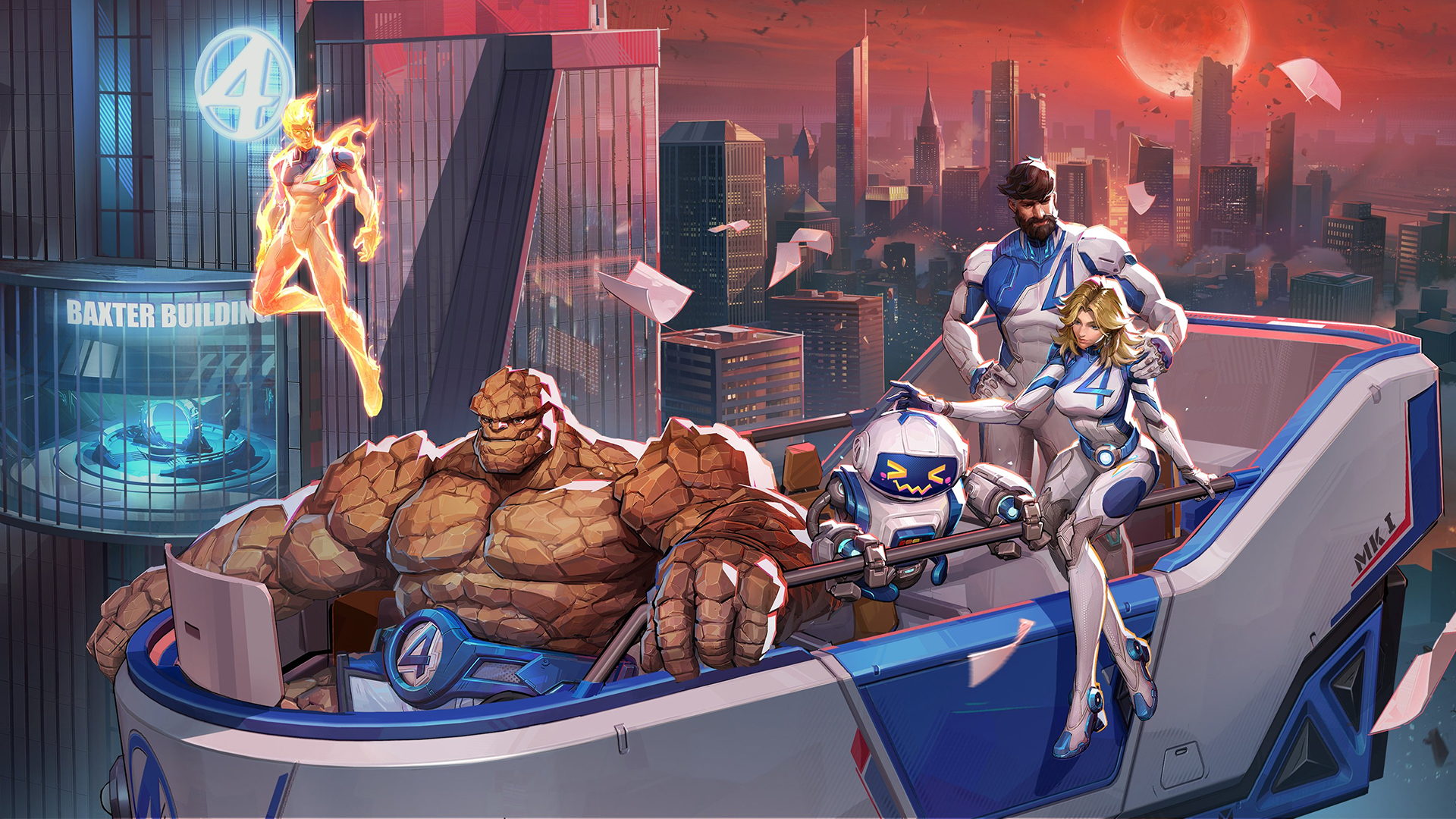 Marvel Rivals is adding the Fantastic Four in season 1