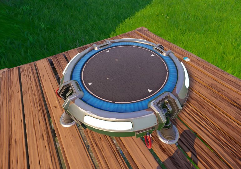 Where to find a launch pad in Fortnite OG