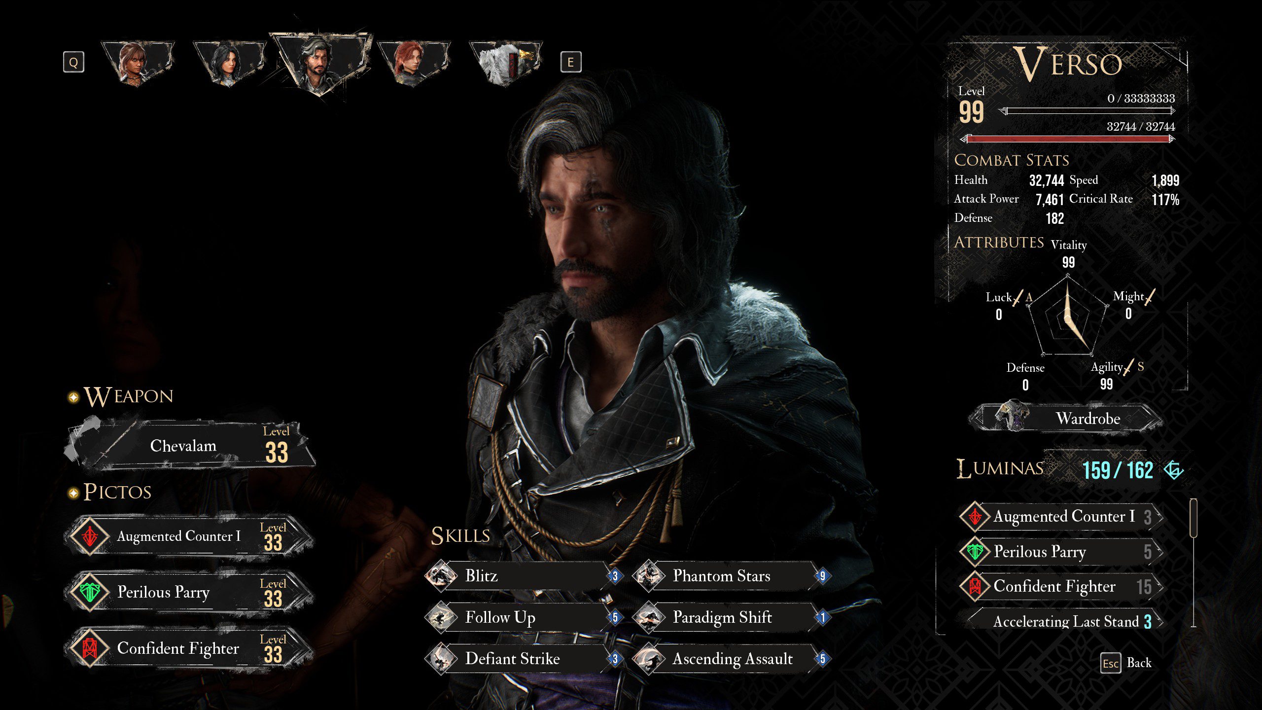 Best Verso build in Clair Obscur: Expedition 33