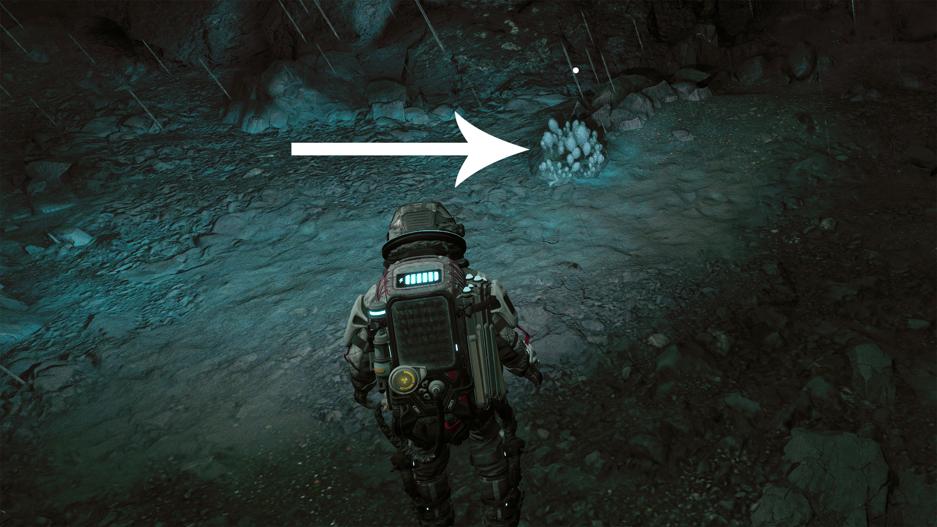 A small Organics deposit in The Alters.