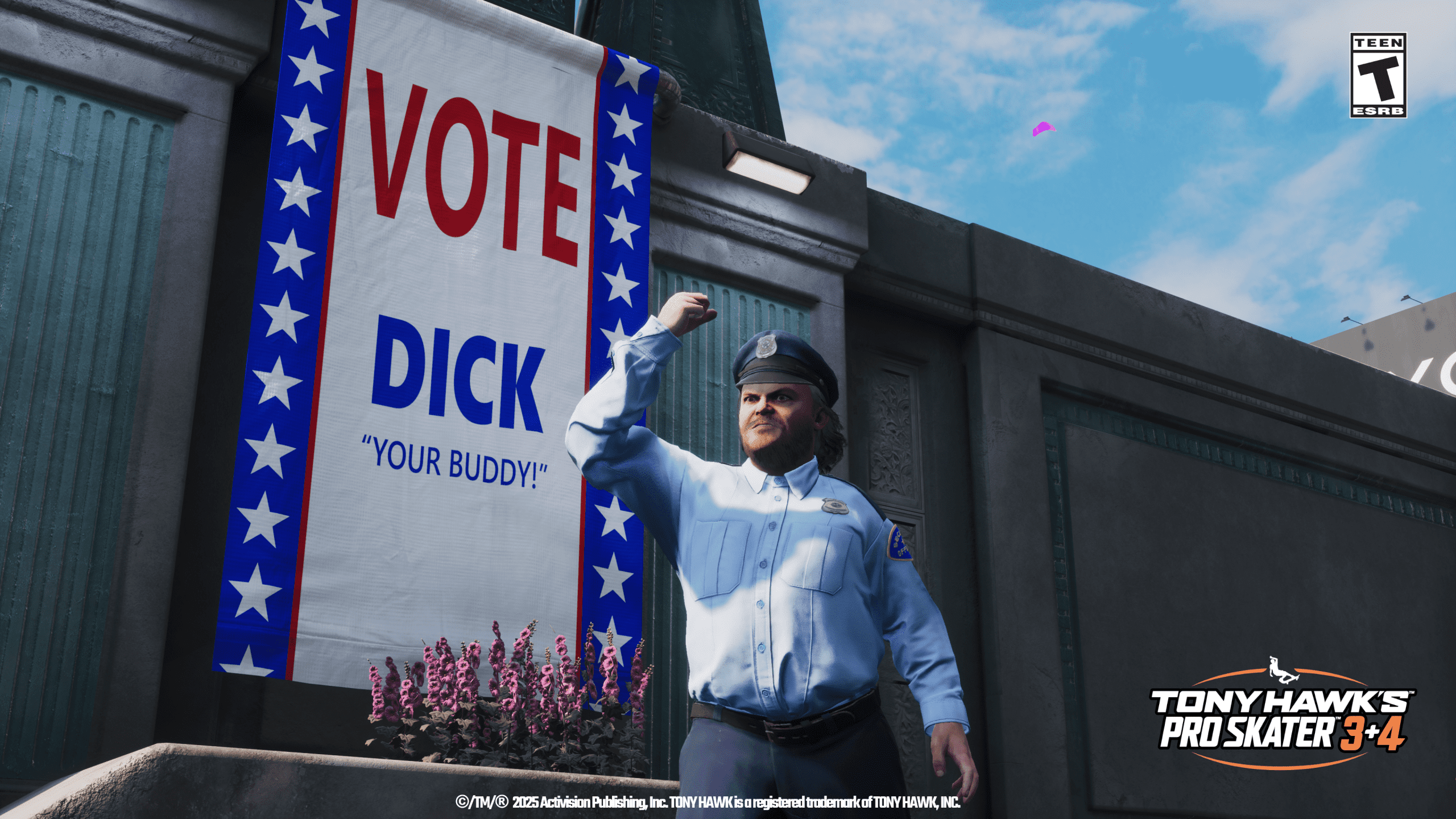 Jack Black’s taking the piss in Tony Hawk’s Pro Skater 3+4