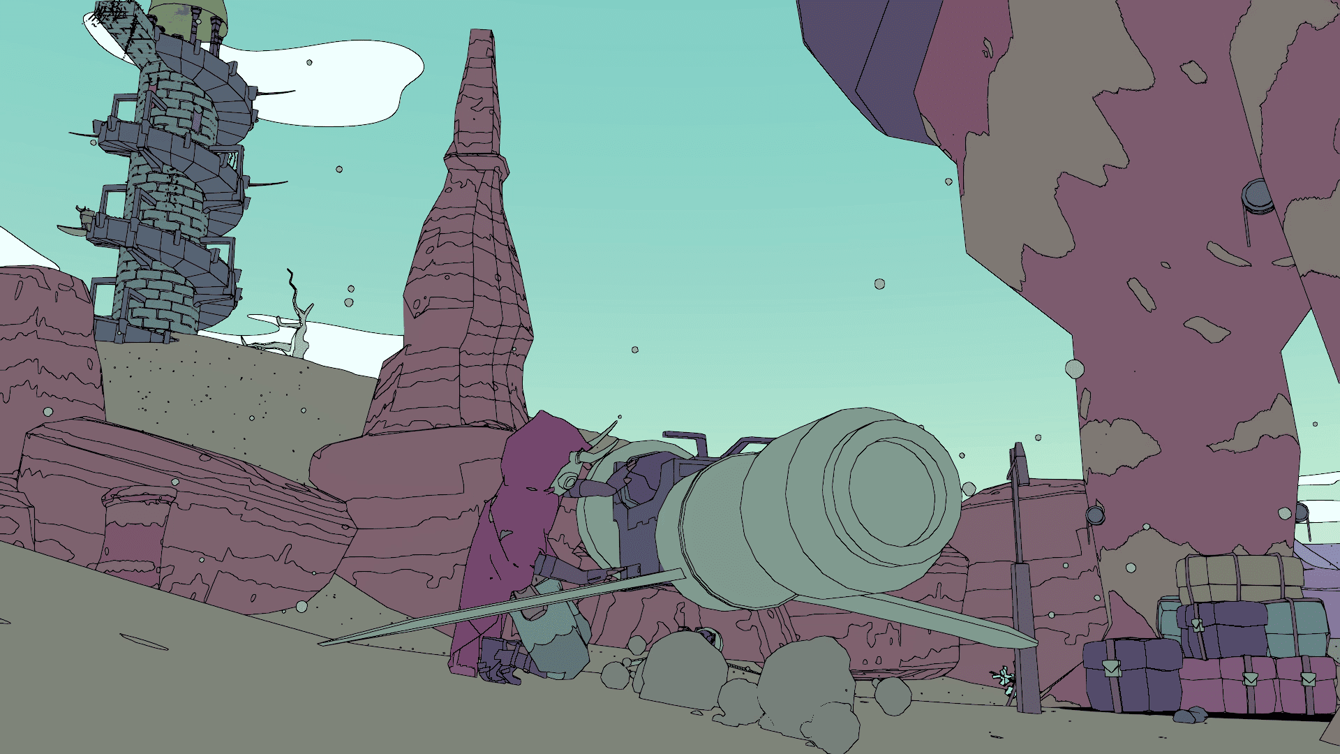 Sable, the rare open world game that respects your time, is free on Epic Games Store