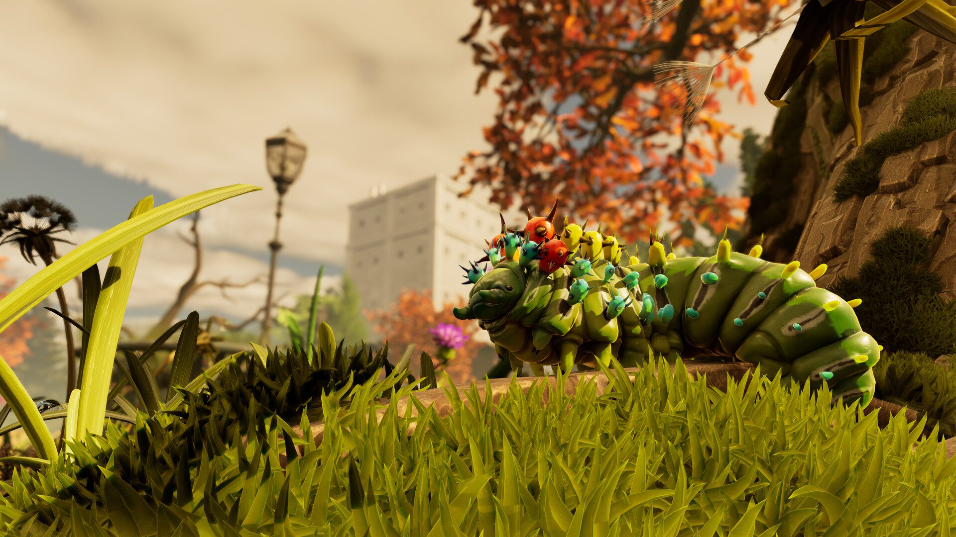 Yes, Grounded 2 will also have an arachnophobia mode — even for the rideable spiders