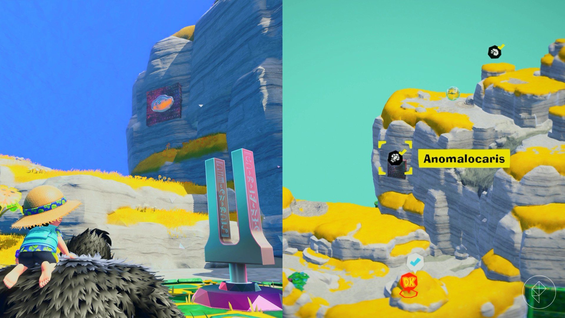 Lagoon Layer fossil locations in Donkey Kong Bananza