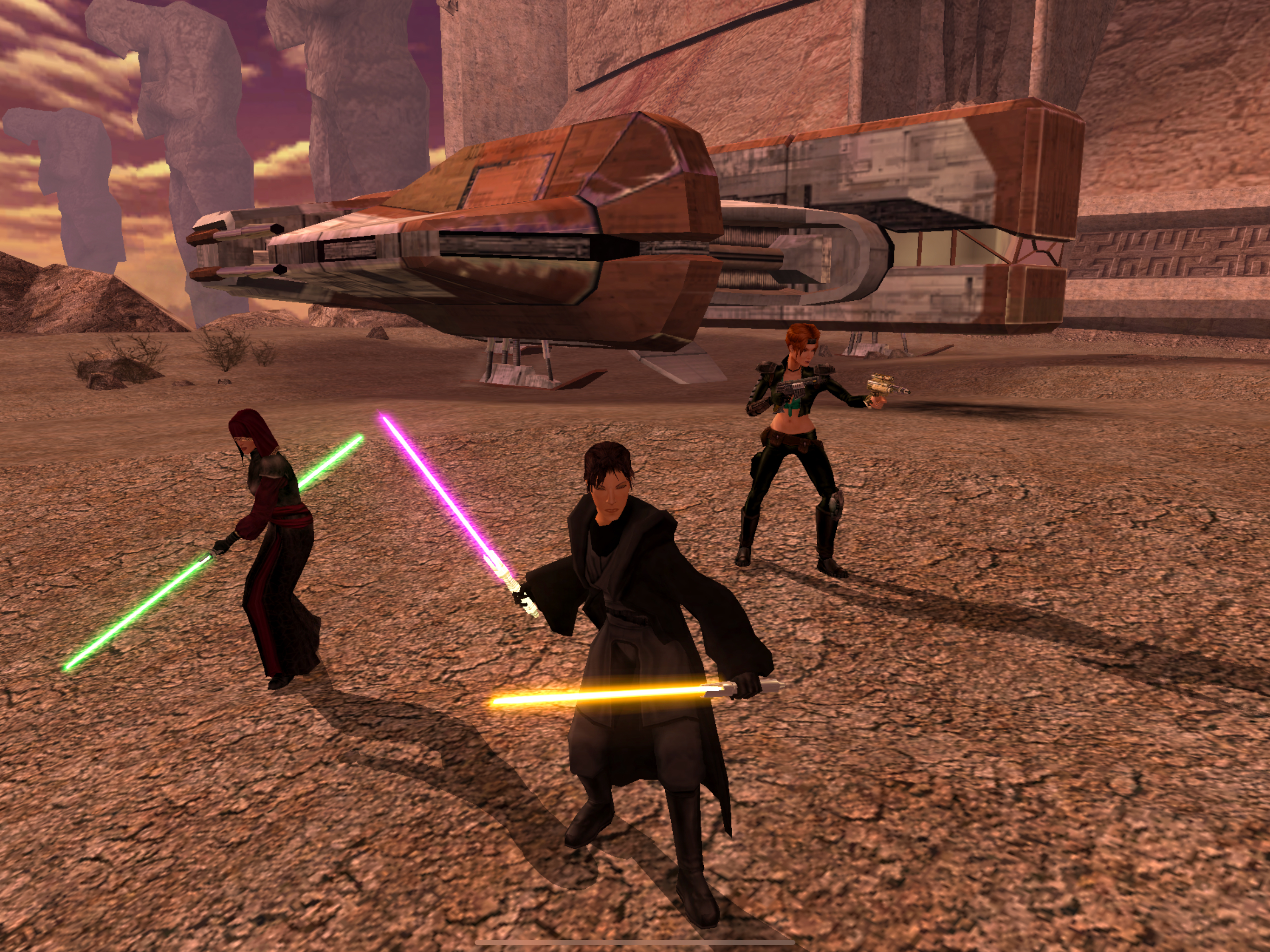 Star Wars: Knights of the Old Republic 2 The Sith Lords on mobile