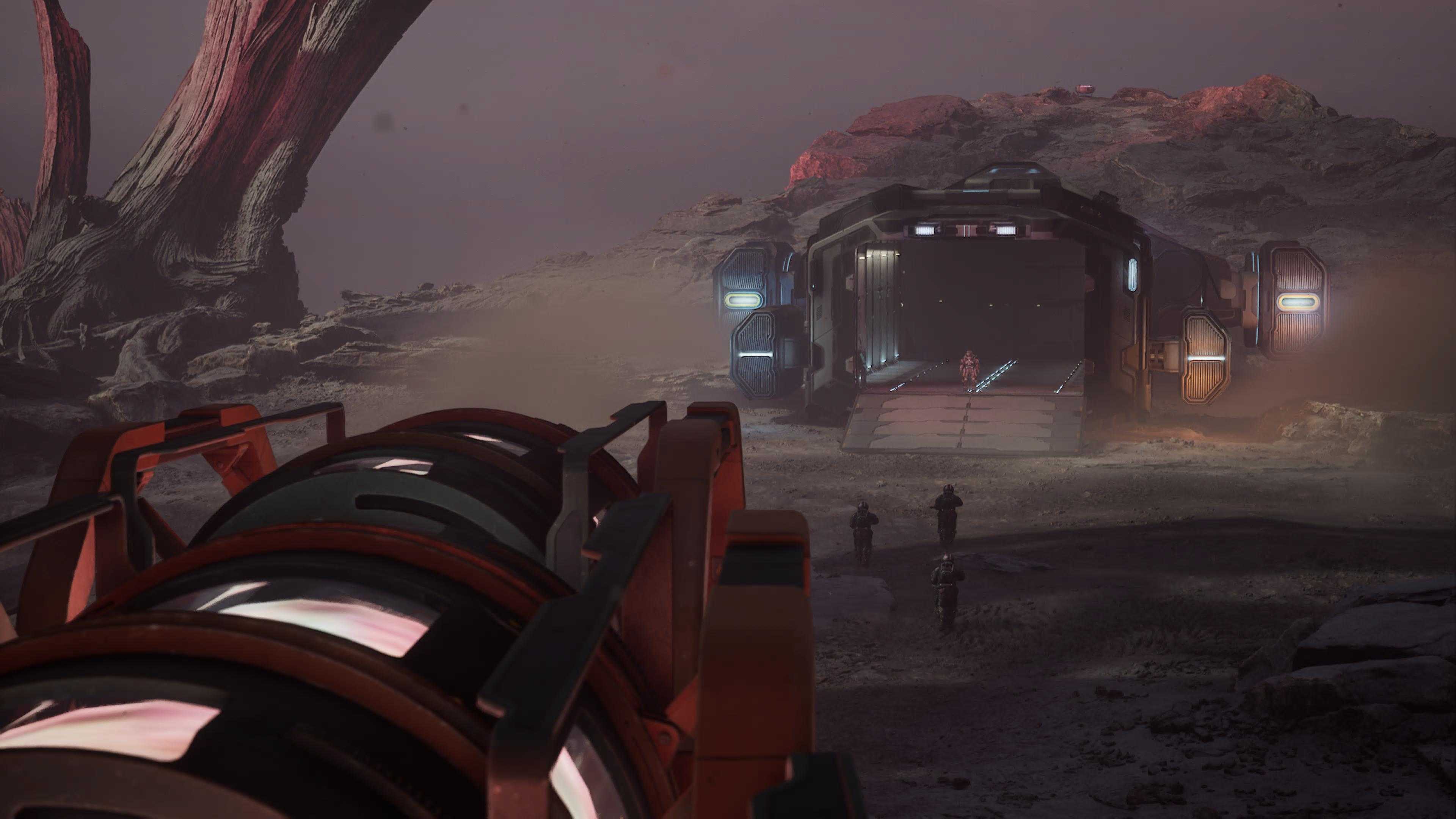 Loading Rapidium arks onto a ship in The Alters.
