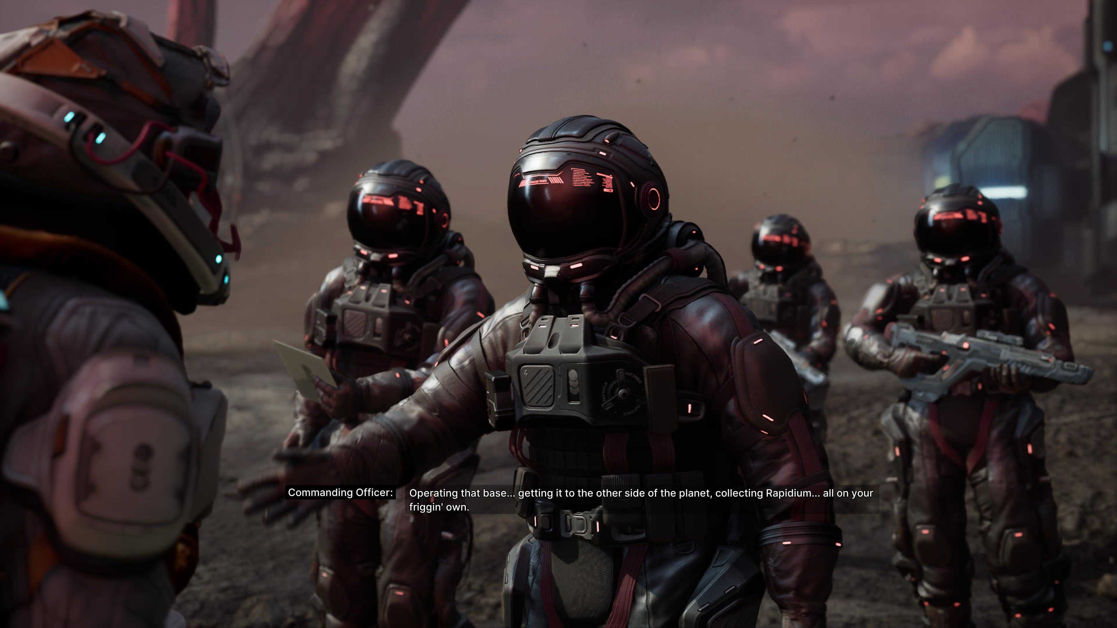 The Alters’ rescue team talking.